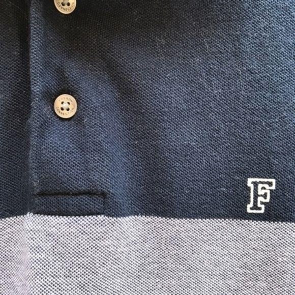 French Connection Polo Men's Color Block Logo - Picture 6 of 6